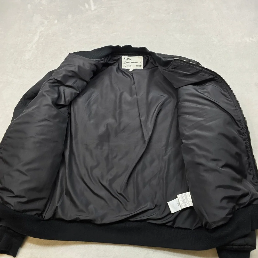 RVCA quilted bomber